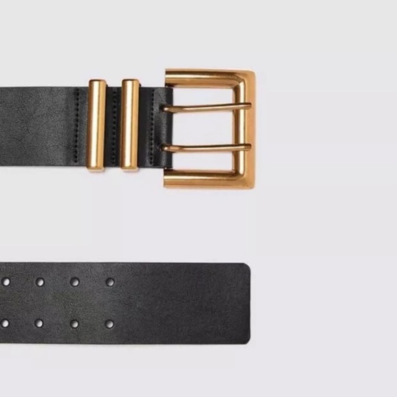 Super Rare Sold Out Zara Double Loop Belt - Picture 4 of 9